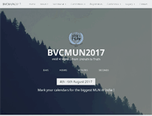 Tablet Screenshot of bvcmun.com